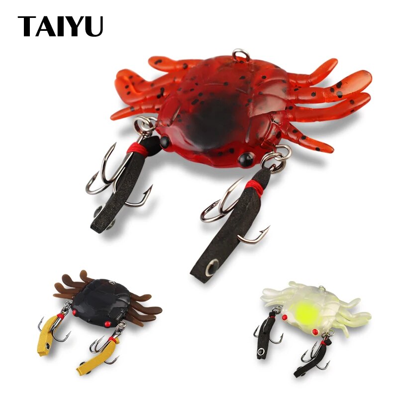 Fishing Equipment Deals - طعم صيد سمك السلطعون TAIYU-Bionic ،