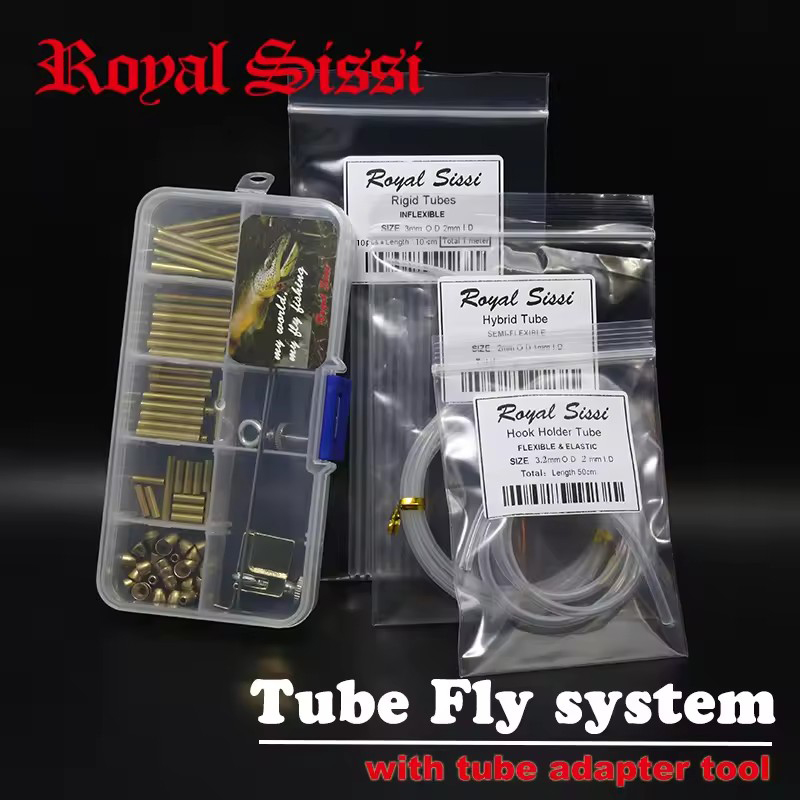 Fly Fishing Set - نظام ربط الذباب الاصطناعي مع أدوات