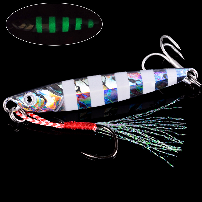 10 قطعة طعم صيد معدن 7 جرام 10 - مراجعة Fishing Equipment Deals وسعره