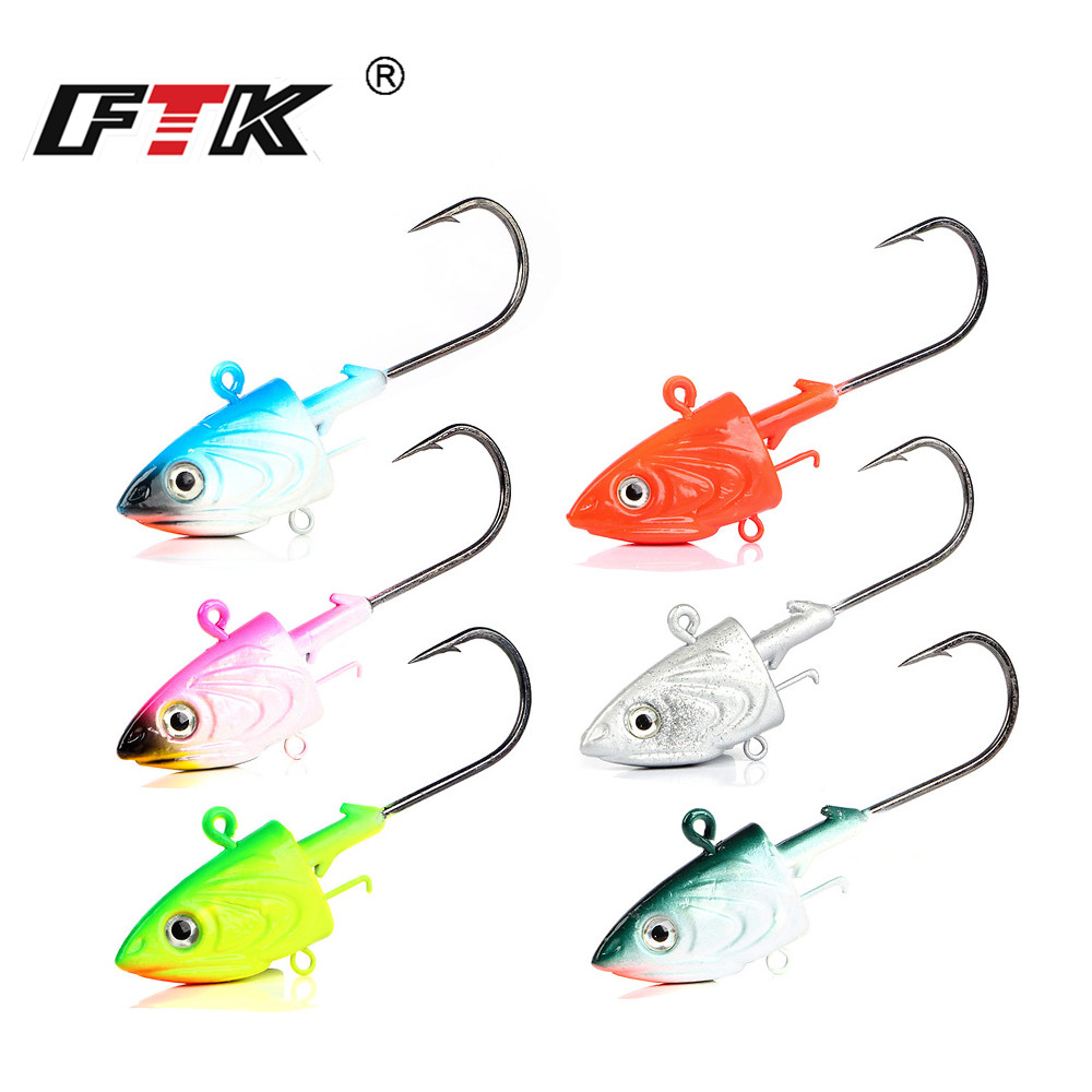 FTK 2 قطعة خطاف صيد السمك برأس - مراجعة Fishing Equipment Deals وسعره