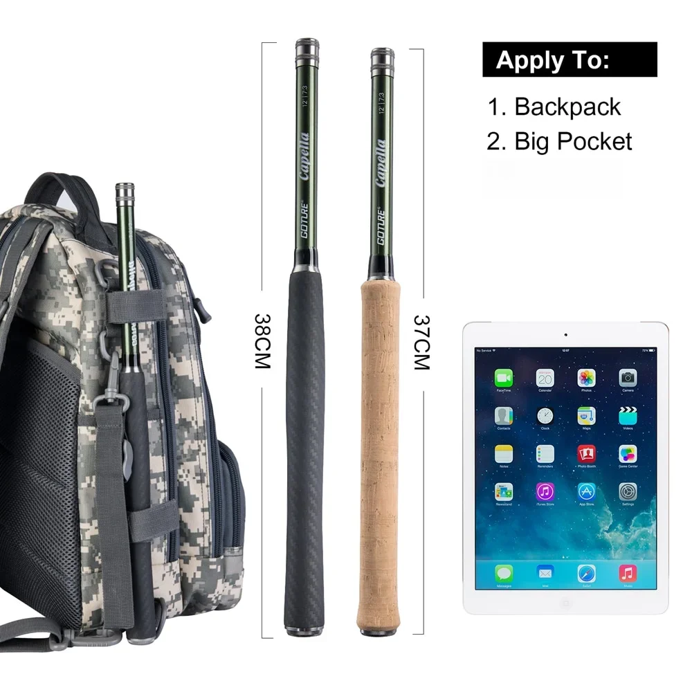 طقم صيد السمك بالذباب من جوتور - مراجعة Fly Fishing Set وسعره